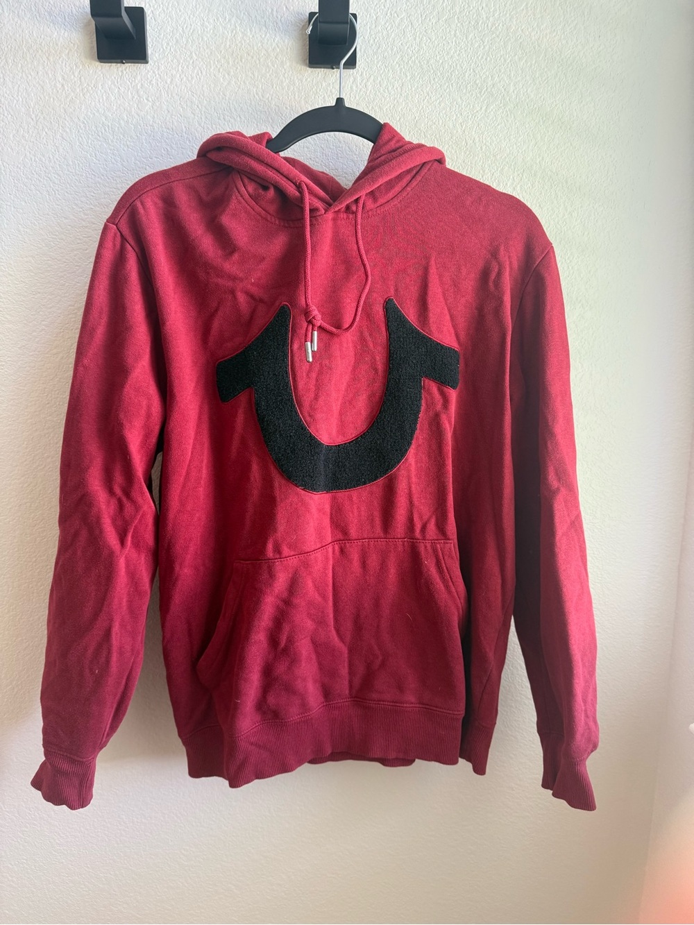 True Religion Mens Horseshoe Hoodie